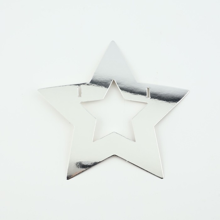 Гирлянда на ленте &laquo;Новогодняя&raquo;, на Новый год, серебро