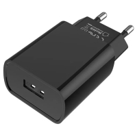 Сетевое зарядное устройство Borofone BA20A, 1 USB, 2.1 А, чёрное Сетевое зарядное устройство Borofone BA20A, 1 USB, 2.1 А, чёрное