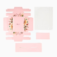 Коробка под 6 конфет с ячейками «Самой чудесной», 10 х 14.5 х 3 см Коробка под 6 конфет с ячейками «Самой чудесной», 10 х 14.5 х 3 см