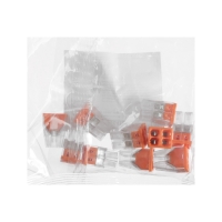 Клемма строительно-монтажная, 2,5 мм2, K-003, 424 4-проводная, набор 10 шт Клемма строительно-монтажная, 2,5 мм2, K-003, 424 4-проводная, набор 10 шт