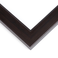 Фоторамка пластик 30х40 см "Горький шоколад" 42,7х32,7 см