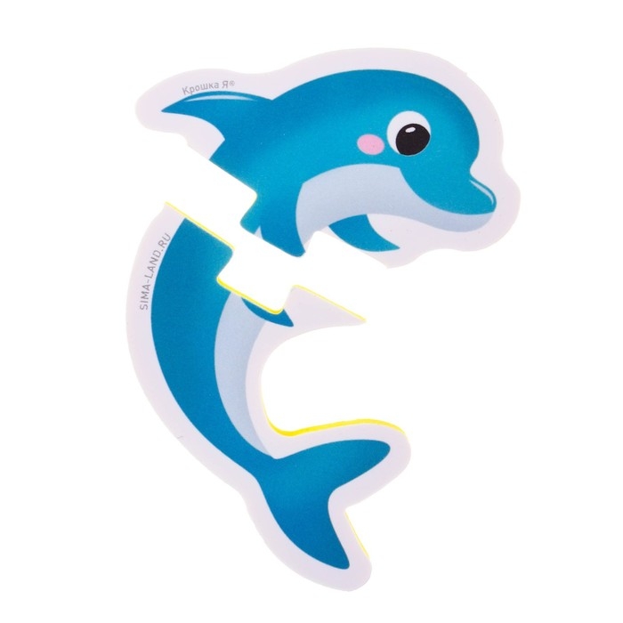 Мягкий пазл для малышей &laquo;Морские животные&raquo;, 5 пазлов, Крошка Я