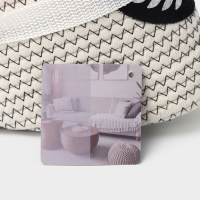 Корзина для хранения LaDо́m Sweet home, ручное плетение, 31&times;31&times;24 см, цвет белый