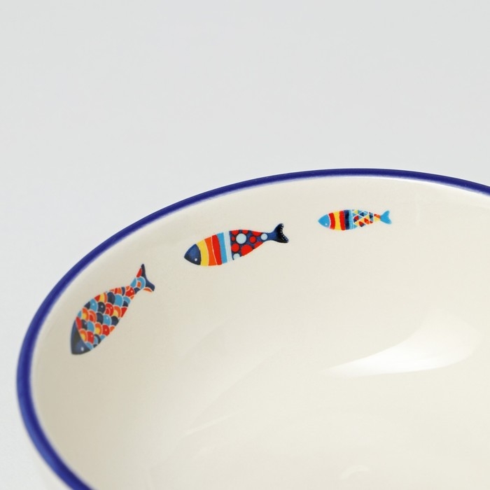 Миска Доляна &laquo;Емеля&raquo;, 250 мл, d=11 см, цвет белый