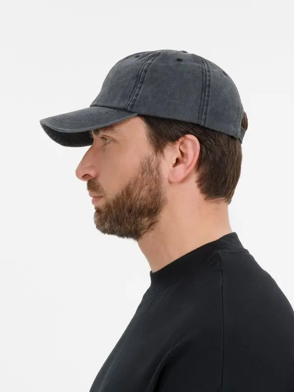 Бейсболка Berwi, черная Бейсболка Berwi, черная