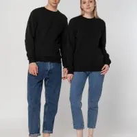 Толстовка Unit Toima Heavy черная, размер XS