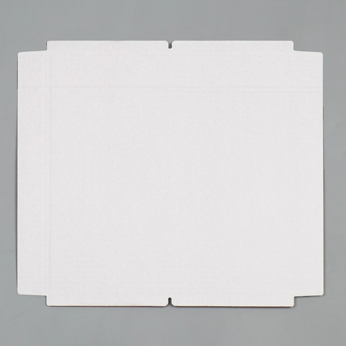 Коробка для торта с окном, кондитерская упаковка &laquo;Белая&raquo; 29 х 29 х 19 см