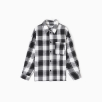 Рубашка для мальчика в клетку  KAFTAN, р. 34 (122-128 см)