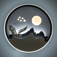 Бра "Альба" LED 24Вт 4000К белый 24,5х5х24,5см