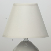 Лампа настольная 37514/1 1х40Вт Е14 перламутровый 18х18х26 см RISALUX Лампа настольная 37514/1 1х40Вт Е14 перламутровый 18х18х26 см RISALUX