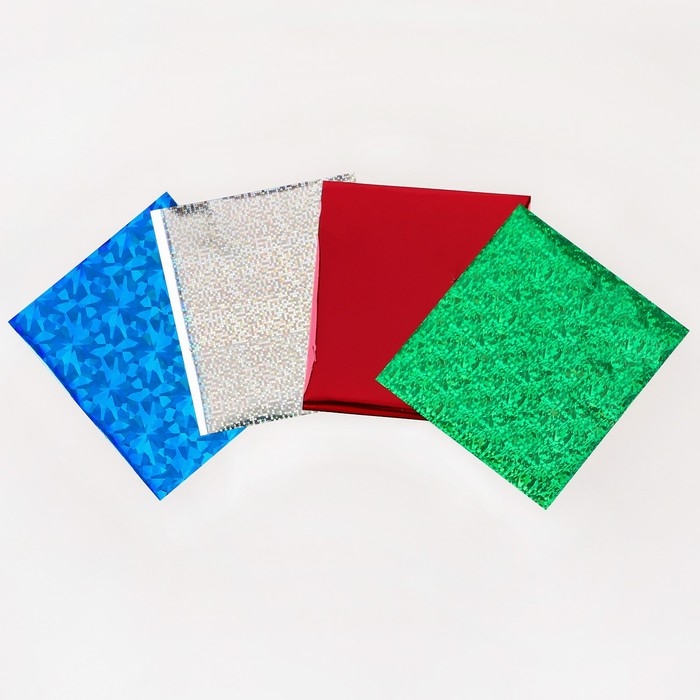 Аппликация фольгой Аппликация фольгой "Новый год" 23х15 см, Человек-паук