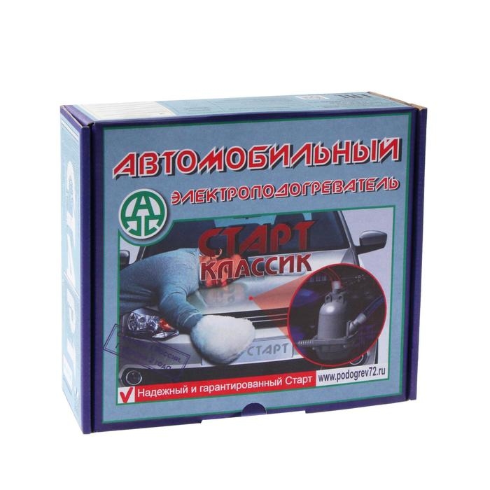 Подогреватель двигателя универсальный "Старт-М" с терморегулятором на 70 градусов, 1,5 Кв 7336165