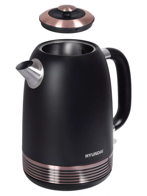 Чайник HYK-S4501 1.7л. 2200Вт черный
