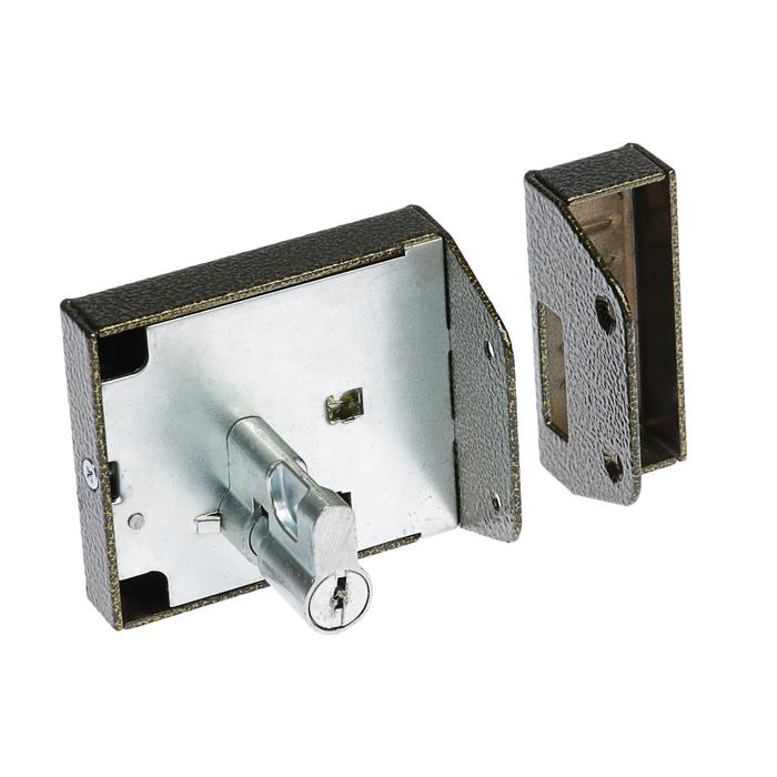 Замок накладной Замок накладной "СТАНДАРТ" ЗН1-2.1С, цвет бронза