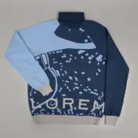 Свитер на заказ Tricksy Net Reglan, полушерсть, размер M