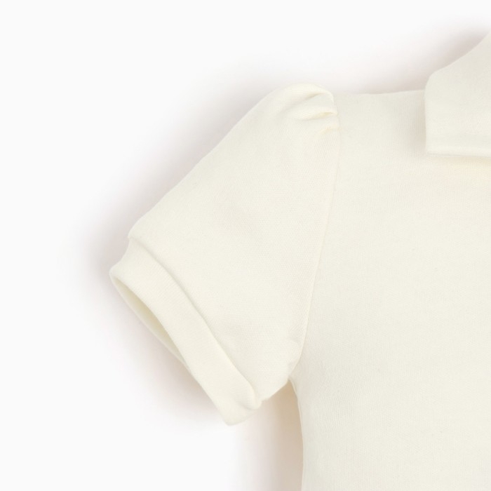 Боди-платье детское MINAKU, цвет экрю, рост 62-68 см Боди-платье детское MINAKU, цвет экрю, рост 62-68 см