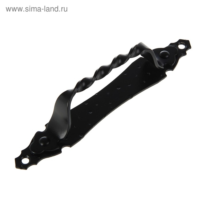 Ручка-скоба Декор-1 РС80-S, цвет черный матовый Ручка-скоба Декор-1 РС80-S, цвет черный матовый