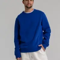 Свитшот унисекс King, ярко-синий, размер S