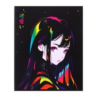 Тетрадь 48 листов в клетку Calligrata "Яркий акцент", картонная обложка, матовая ламинация + выборочный УФ-лак, блок офсет МИКС Тетрадь 48 листов в клетку Calligrata "Яркий акцент", картонная обложка, матовая ламинация + выборочный УФ-лак, блок офсет МИКС