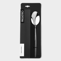 Набор столовых ложек из нержавеющей стали Magistro &laquo;Блинк&raquo;, длина 22 см, 6 шт, цвет серебряный