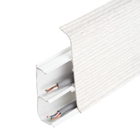 Плинтус напольный 70мм 2,2м "Деконика", 265 Клен патина Плинтус напольный 70мм 2,2м "Деконика", 265 Клен патина