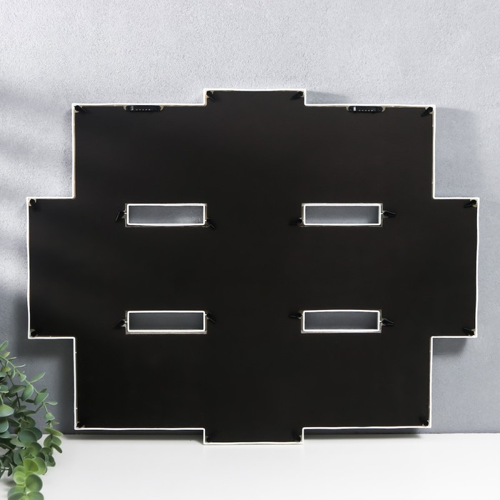 Мультирамка "СЕМЬЯ" коллаж на 8 фото 10х15 см, белый