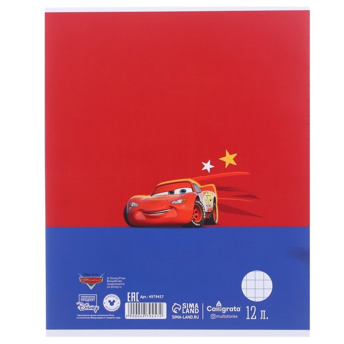 Подарочный набор первоклассника, 13 предметов, Тачки Подарочный набор первоклассника, 13 предметов, Тачки