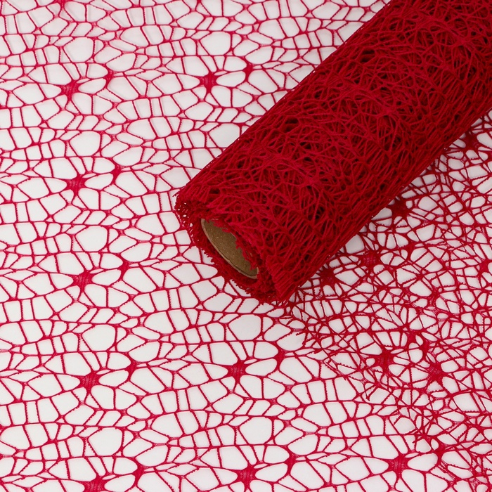Сетка для цветов Сетка для цветов "Крошет", бордовый, 0,5 х 4,5 м