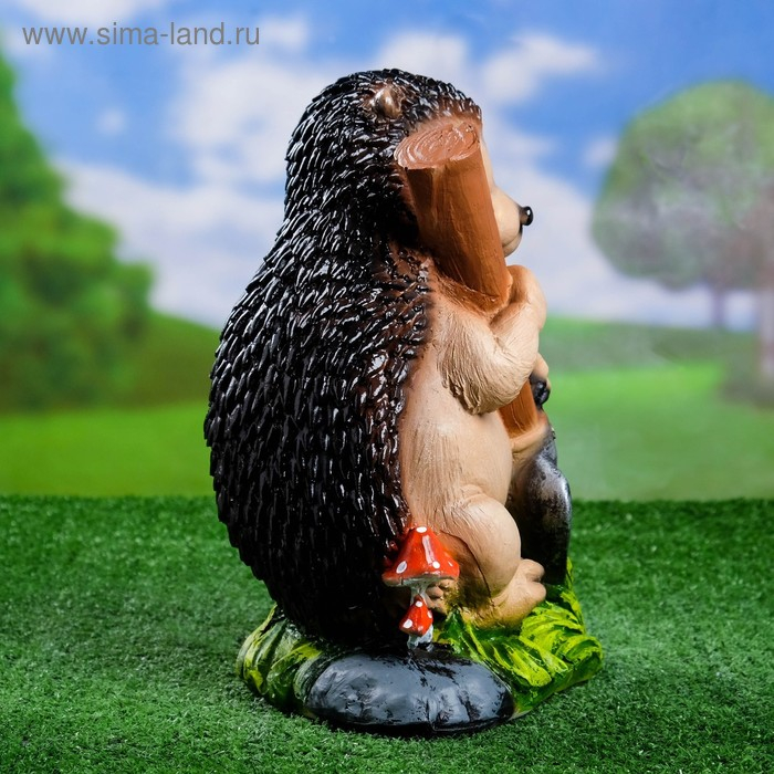 Садовая фигура Садовая фигура "Ёж с лопатой" 22х22х31см