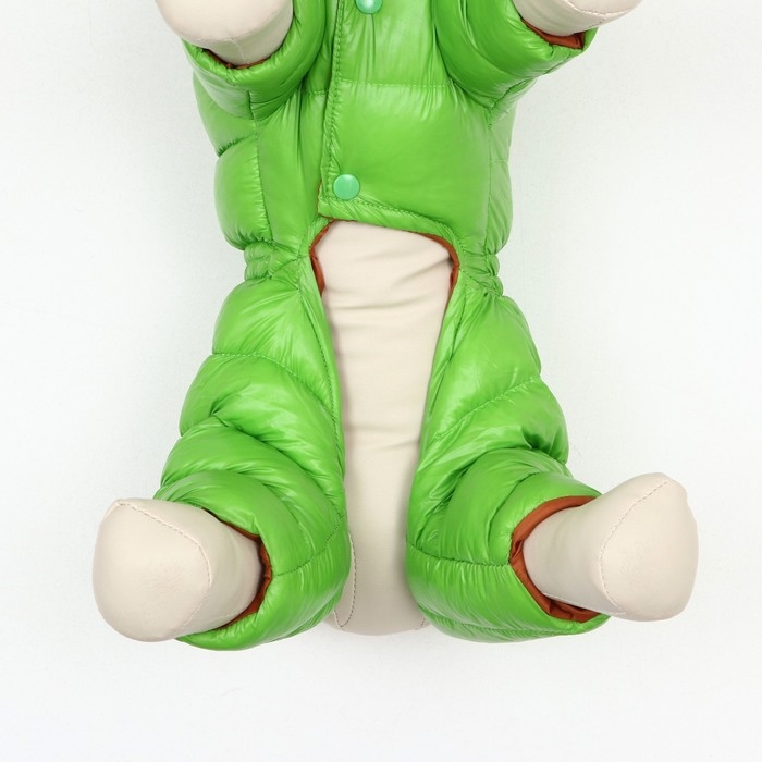 Комбинезон Комбинезон "Лайв" с утяжкой, размер 12 (ДС 28 см, ОГ 38 см, ОШ 27 см), салатовый