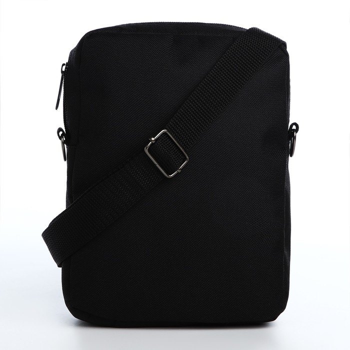 Сумка молодёжная на молнии, цвет чёрный Сумка молодёжная на молнии, цвет чёрный