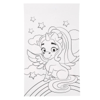 Набор для творчества: аппликация фигурами и аппликация пайетками &laquo;Единорог&raquo;