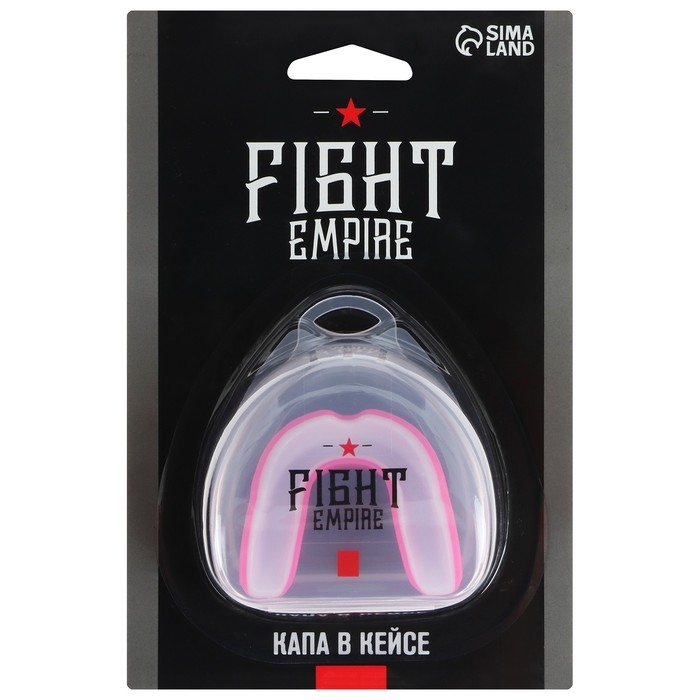 Капа боксёрская FIGHT EMPIRE, цвет МИКС
