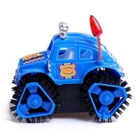 Перевёртыш &laquo;Полиция&raquo;, на батарейках, цвет синий