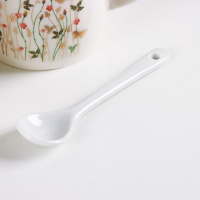 Набор кружек керамических с ложками &laquo;Весна&raquo;, 2 предмета: 200 мл, рисунок МИКС