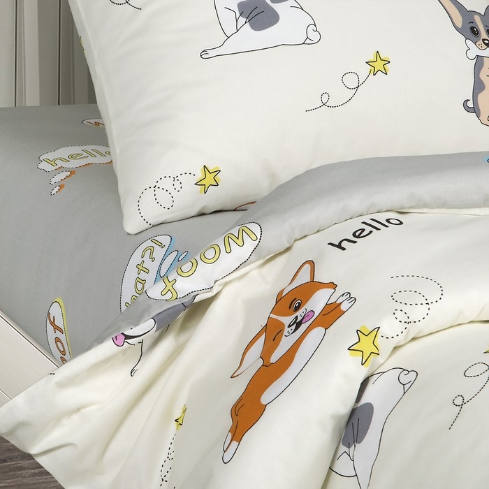 Постельное бельё 1,5сп Артпостелька &laquo;Люси&raquo; 143х215, 150х214, 70х70см 2шт