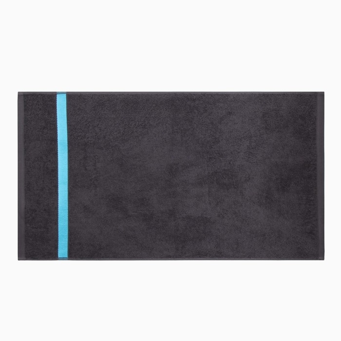 Полотенце махровое Love Life Полотенце махровое Love Life "Самум" 50*90 см, серый, синий, 100% хл, 450 гр/м2