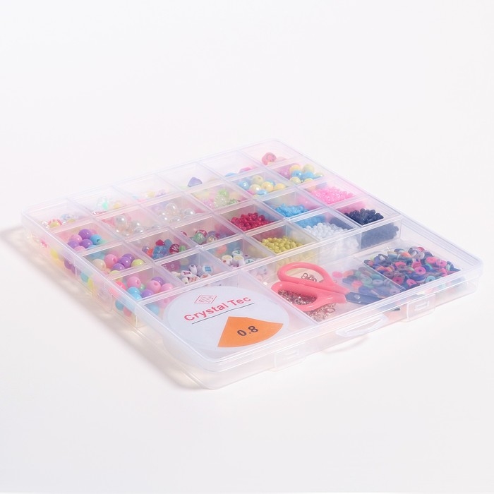 Набор для создания украшений &laquo;Ассорти&raquo; бусины/бисер, леска, фурнитура