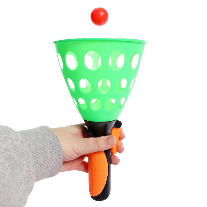 Игра &laquo;Кидай-лови&raquo;, 2 конуса, 4 шарика
