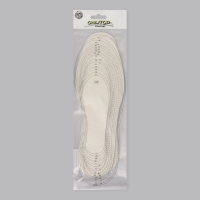 Стельки для обуви, утеплённые, универсальные, р-р RU до 43 (р-р Пр-ля до 45), 27,5 см, пара, цвет белый Стельки для обуви, утеплённые, универсальные, р-р RU до 43 (р-р Пр-ля до 45), 27,5 см, пара, цвет белый