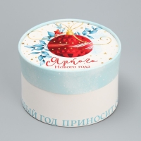 Набор шляпных коробок 3 в 1 «Яркого Нового года», 16 х 10, 14 х 9, 13 х 8,5 см, Новый год Набор шляпных коробок 3 в 1 «Яркого Нового года», 16 х 10, 14 х 9, 13 х 8,5 см, Новый год