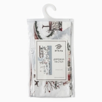 Новый год.Дорожка Этель "Зимняя деревушка" 30х70 см, 100% хл, саржа 190 г/м2