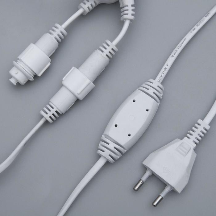 Гирлянда «Занавес» 2 × 1.5 м, IP44, УМС, белая нить, 360 SMD-LED, свечение белое, 220 В Гирлянда «Занавес» 2 × 1.5 м, IP44, УМС, белая нить, 360 SMD-LED, свечение белое, 220 В