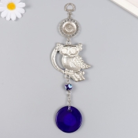 Подвеска от сглаза "Медальон и сова на ветке" 24 см Подвеска от сглаза "Медальон и сова на ветке" 24 см