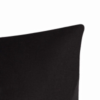 Наволочка Этель 50*70, цв.черный, 100% хлопок, поплин 125г/м2 Наволочка Этель 50*70, цв.черный, 100% хлопок, поплин 125г/м2