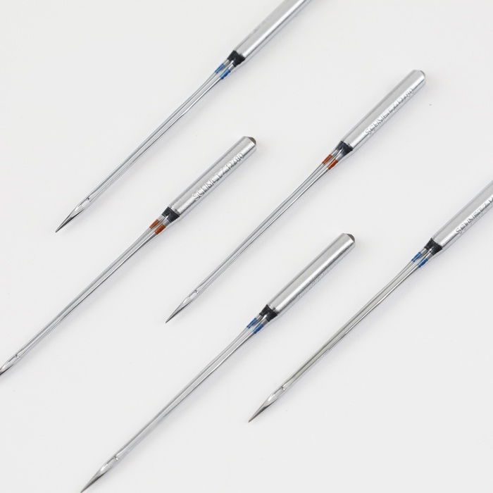 Иглы для плоскошовных и оверлок машин, для джерси, №80/90, 5 шт Иглы для плоскошовных и оверлок машин, для джерси, №80/90, 5 шт