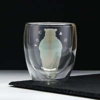 Стакан с двойными стенками &laquo;Нежность&raquo;, 300 мл