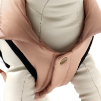 Куртка для собак "Шоколад", размер M (ДС 33, ОГ 46, ОШ 33), бежево-коричневая Куртка для собак "Шоколад", размер M (ДС 33, ОГ 46, ОШ 33), бежево-коричневая