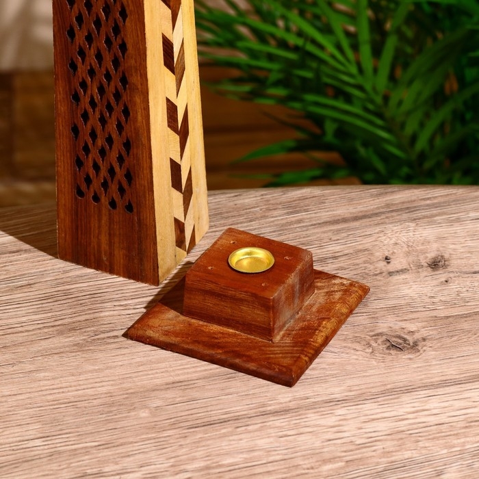 Коробочка для благовония Коробочка для благовония "Башня" дерево, 30 см