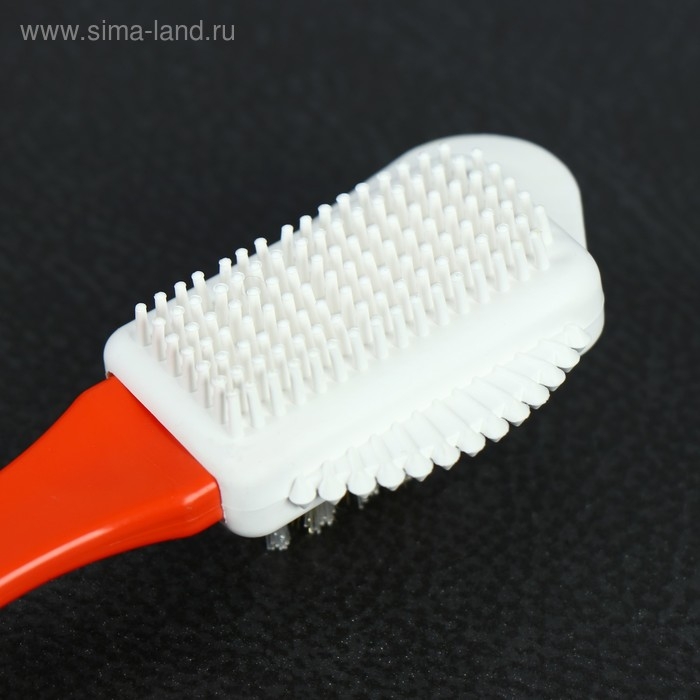 Щетка тройная для обуви Pregrada замша, нубук,велюр.